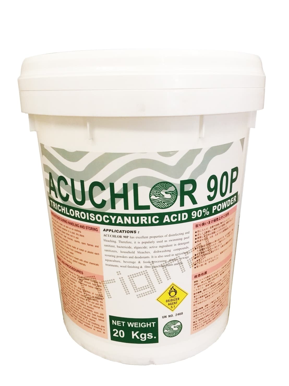 คลอรีนผง Acuchlor 90%