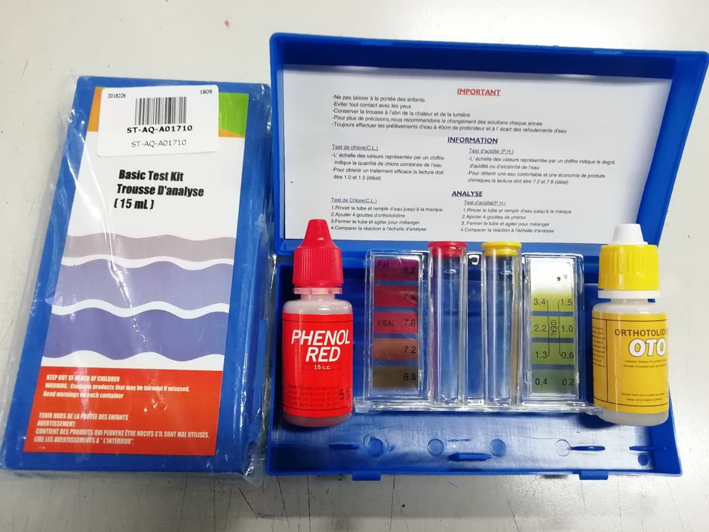 ชุดทดสอบน้ำ Aquant