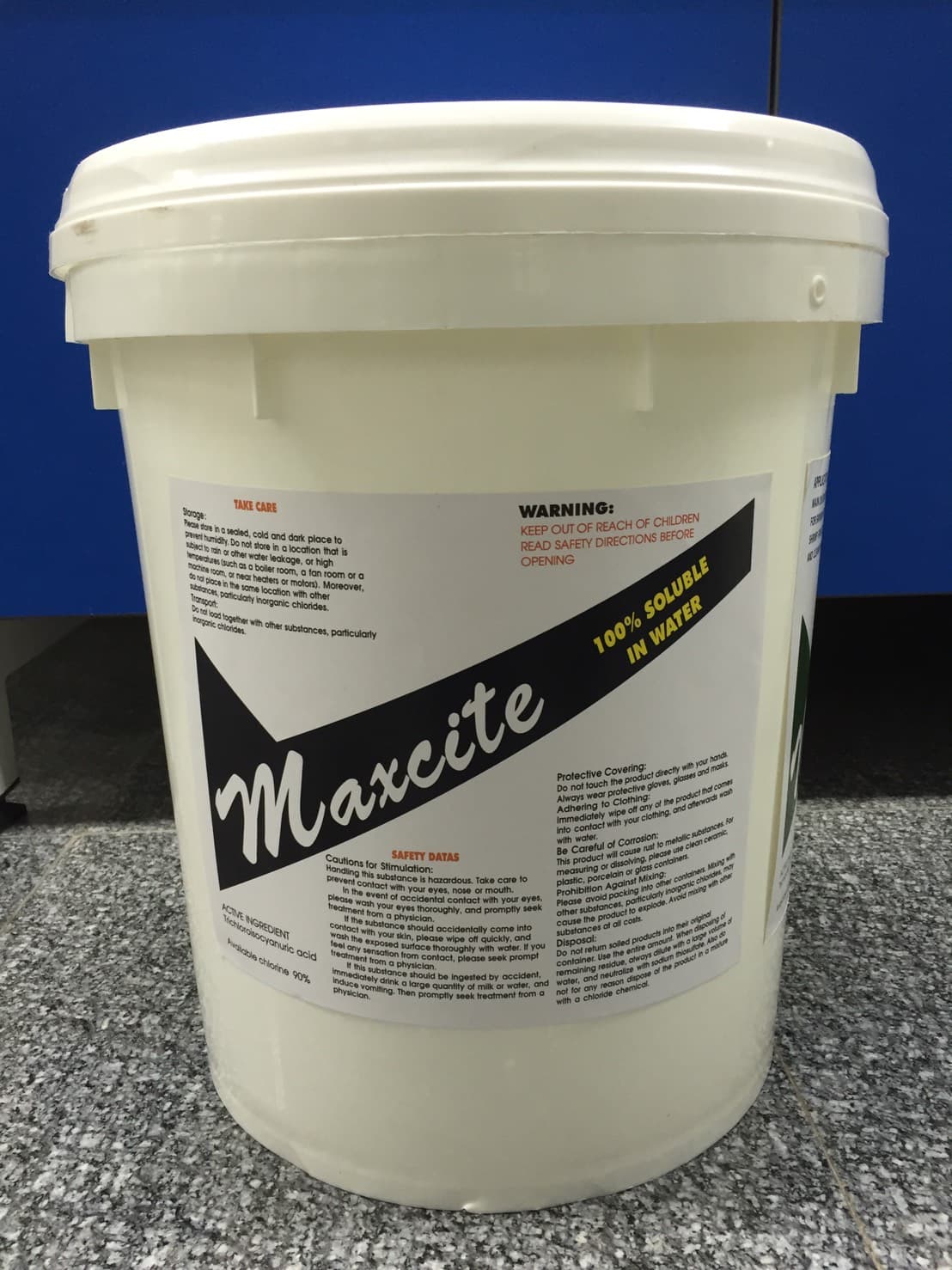 คลอรีนเกล็ด Maxcite 20 กก.