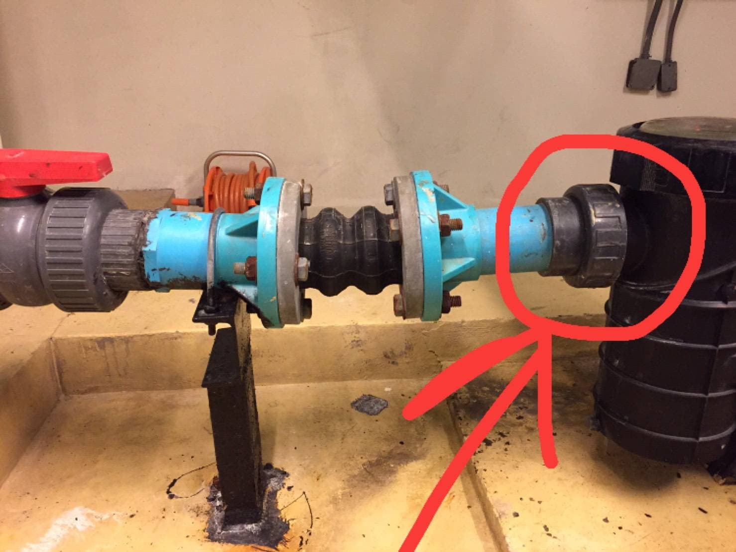 ข้อต่อยูเนียนสำหรับปั๊ม